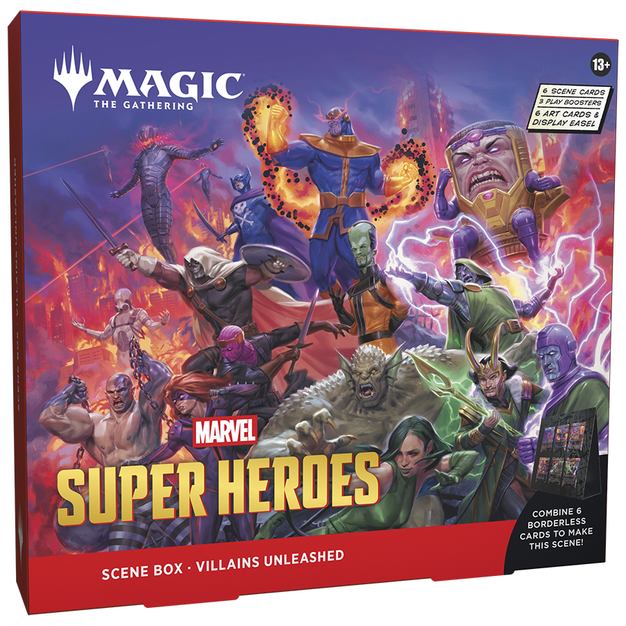 Magic the Gathering: Marvel Super Heroes Scene Boxes - Villains Unleashed