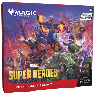 Magic the Gathering: Marvel Super Heroes Scene Boxes - Villains Unleashed