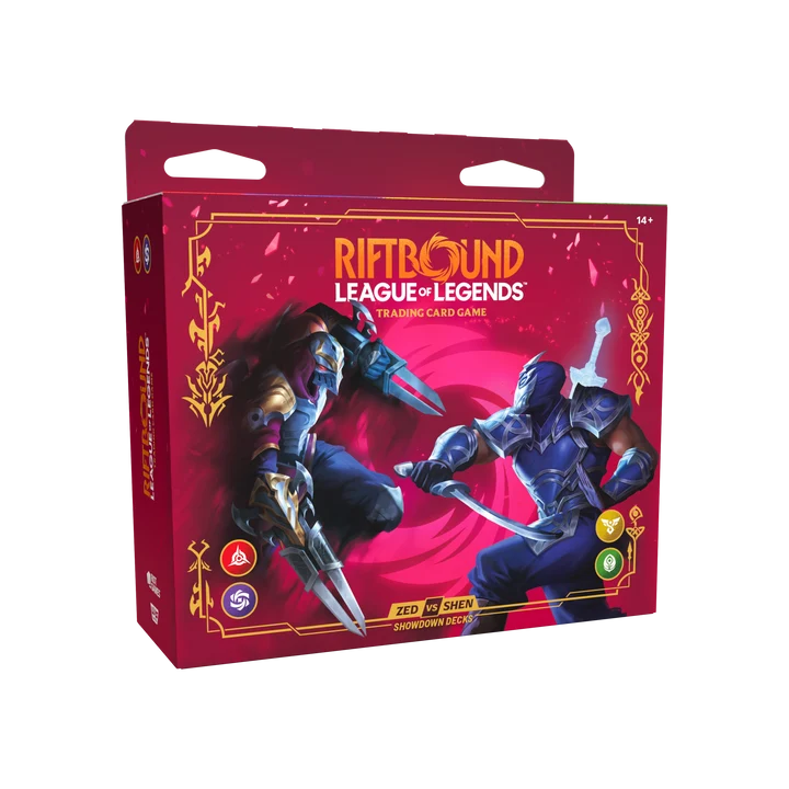 Riftbound: League of Legends TCG - Vendetta -Showdown Decks - Zed vs Shen
