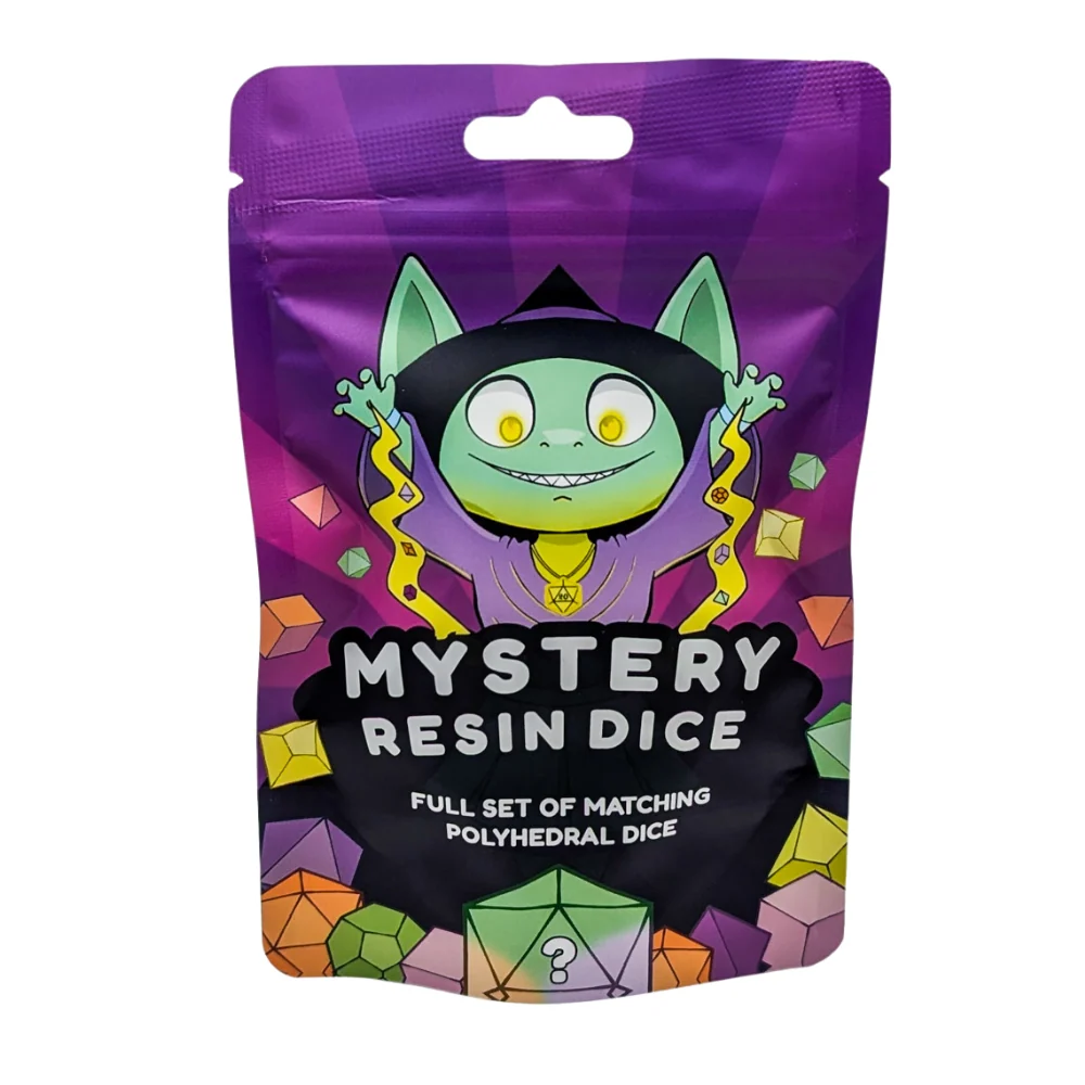 Mystery Dice Goblin: Halloween Spooky Mystery RPG Dice Set