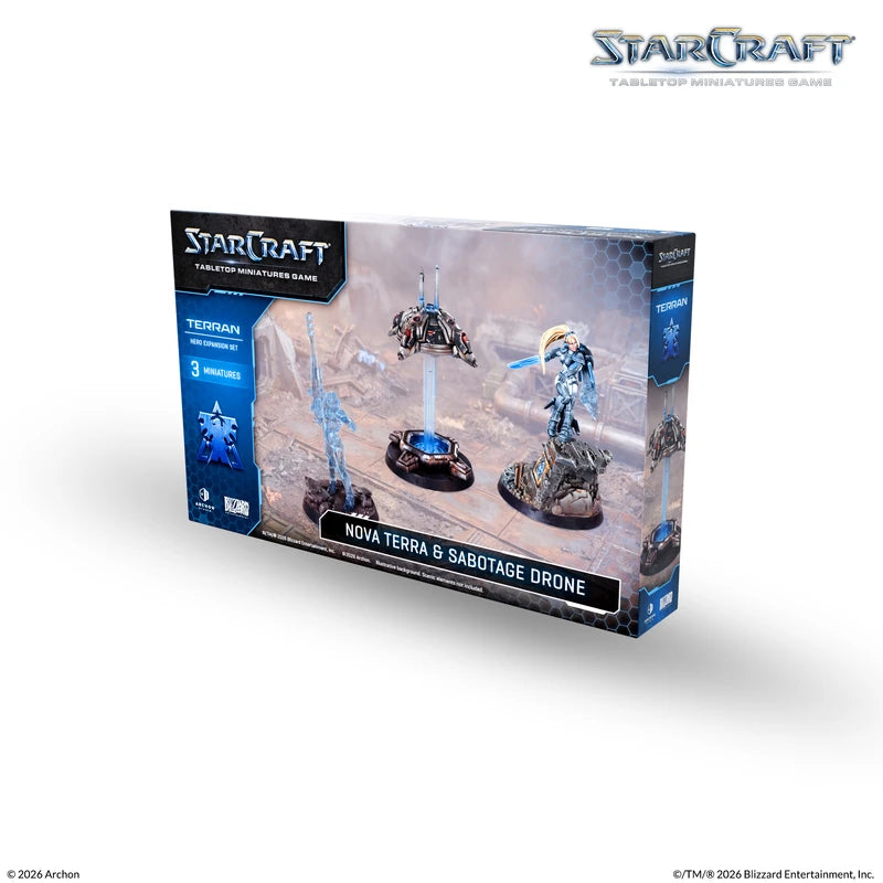 StarCraft The Miniatures Game: Terran Hero - Terra Nova