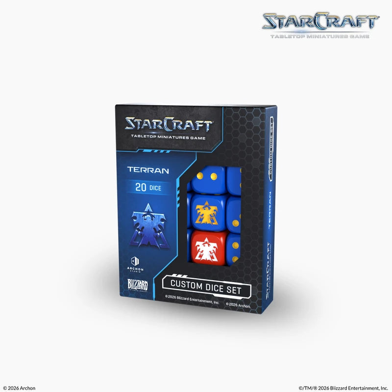 StarCraft The Miniatures Game: Terran Dice Set
