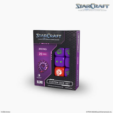 StarCraft The Miniatures Game: Zerg Dice Set
