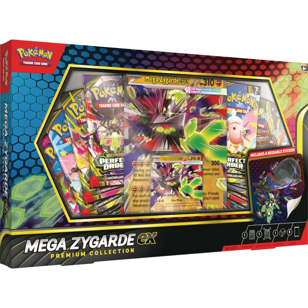 Pokemon: Mega Zygarde ex Premium Collection Box  (MAX 2st/kund)