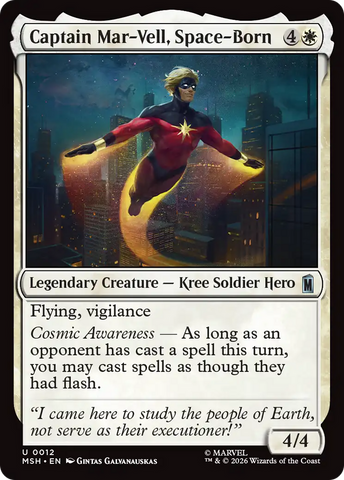 Captain Mar-Vell, Space-Born [Marvel Super Heroes]