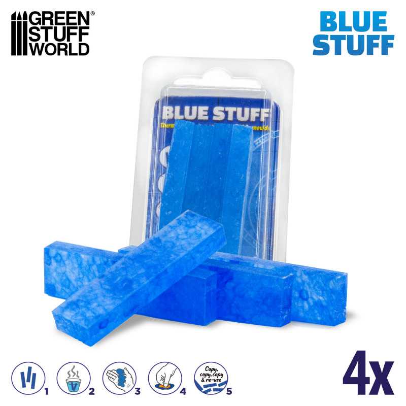 Blue Stuff Mold 4 Bars