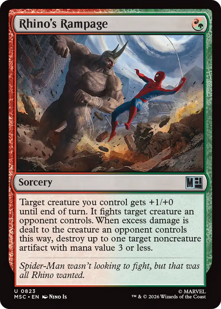 Rhino's Rampage [Marvel Super Heroes Commander]