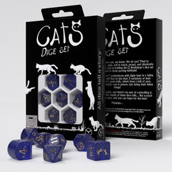 Q Workshop CATS: Meowster RPG Dice Set
