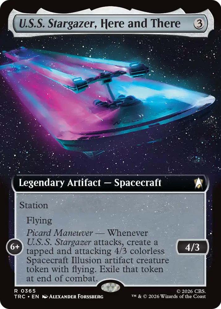 U.S.S. Stargazer, Here and There (Extended Art) [Star Trek Commander]
