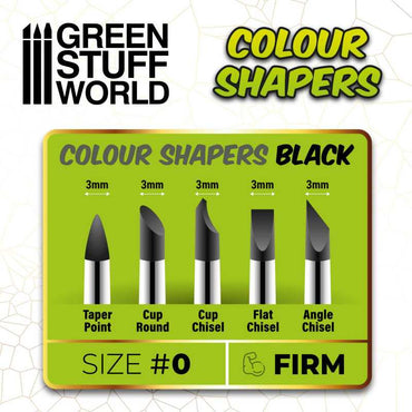 Clay Shapers - Color Shapers SIZE 0 - Firm