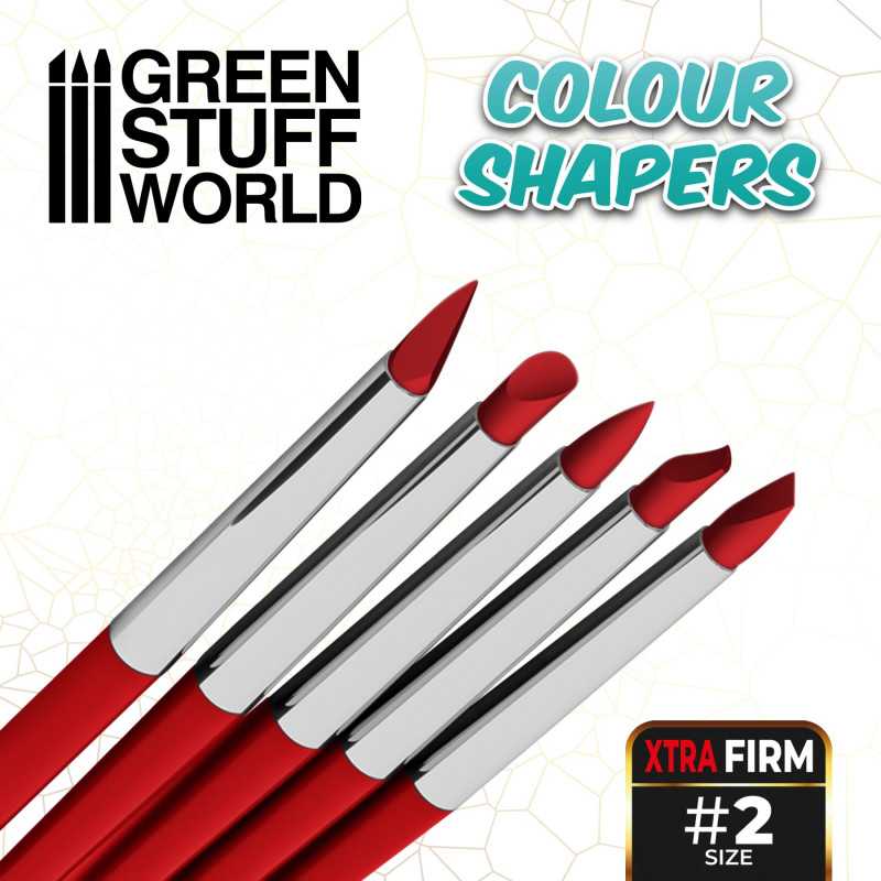 Clay Shapers - Color Shapers SIZE 2 - Extra Firm