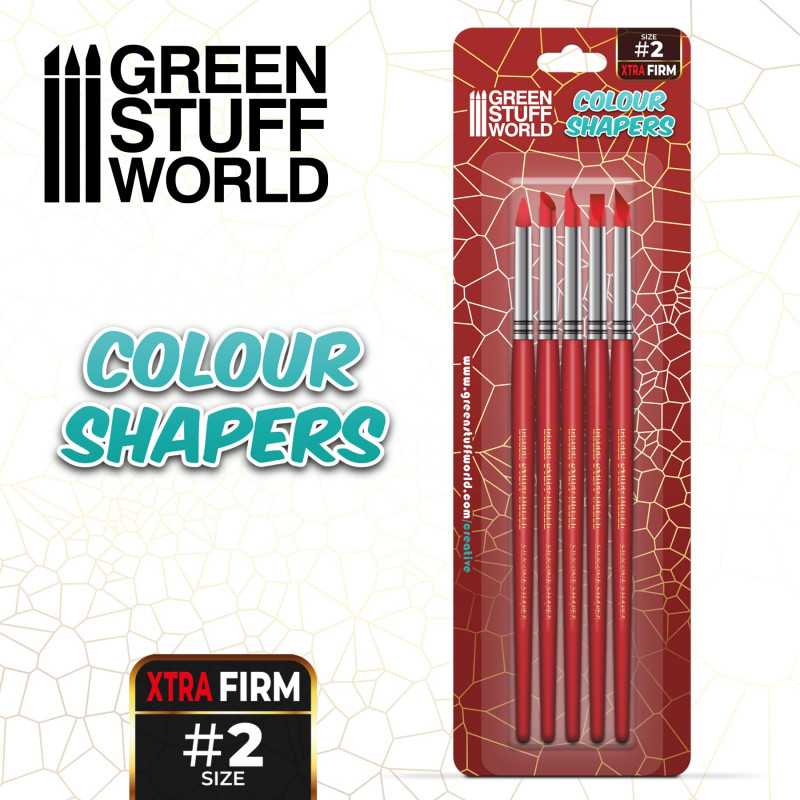 Clay Shapers - Color Shapers SIZE 2 - Extra Firm