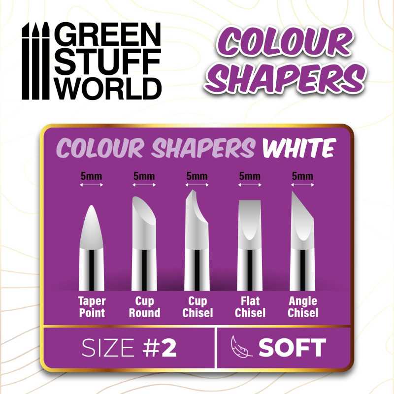 Clay Shapers - Color Shapers SIZE 2 - Soft