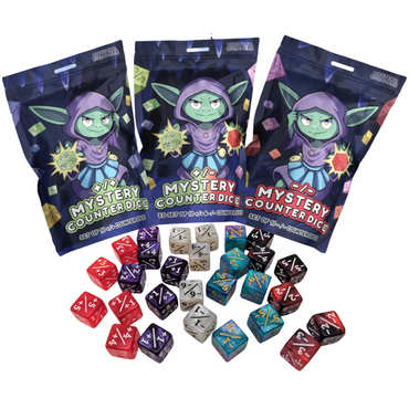 Mystery Dice Goblin: Mystery Counter Plus (+/+) Dice Set