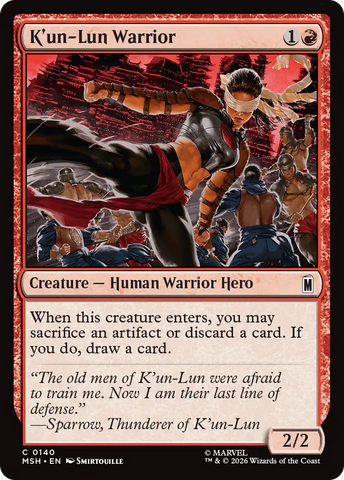 K'un-Lun Warrior [Marvel Super Heroes]