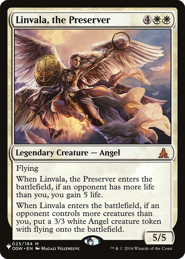 Linvala, the Preserver [The List]