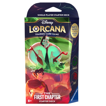 Disney Lorcana TCG: The First Chapter Cruella De Vil and Aladdin Starter Deck