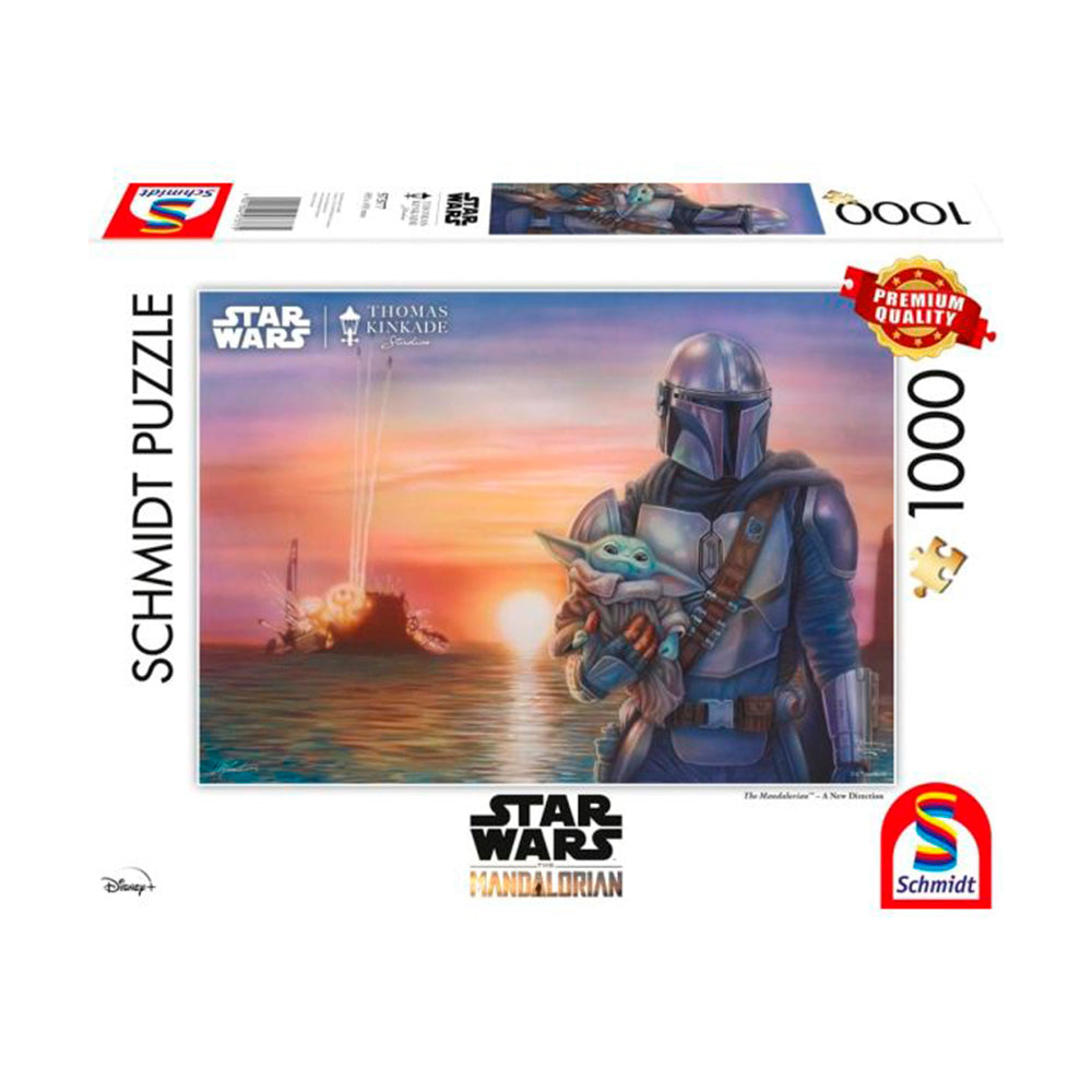 Star Wars: The Mandalorian A New Direction Puzzle (Thomas Kinkade)