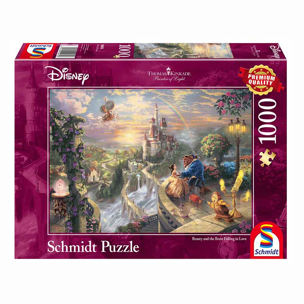 Disney: Beauty and the Beast Puzzle (Thomas Kinkade)