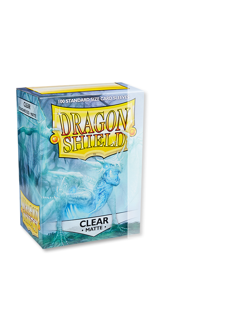 Dragon Shield Standard Size - Matte Clear 100pc
