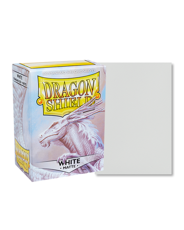 Dragon Shield Standard Size - Matte White 100pc