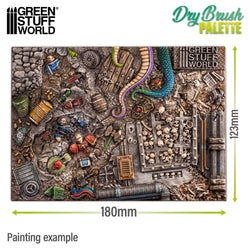 Drybrush Texture Palette