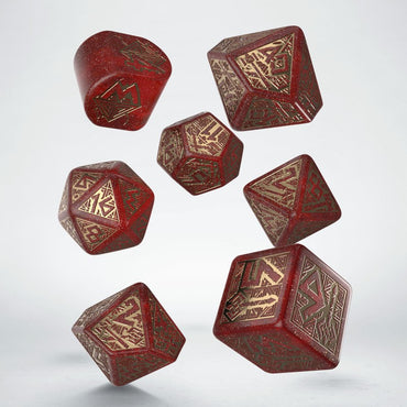 Q Workshop RPG Dice Set Dwarven Jewels