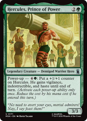 Hercules, Prince of Power [Marvel Super Heroes]