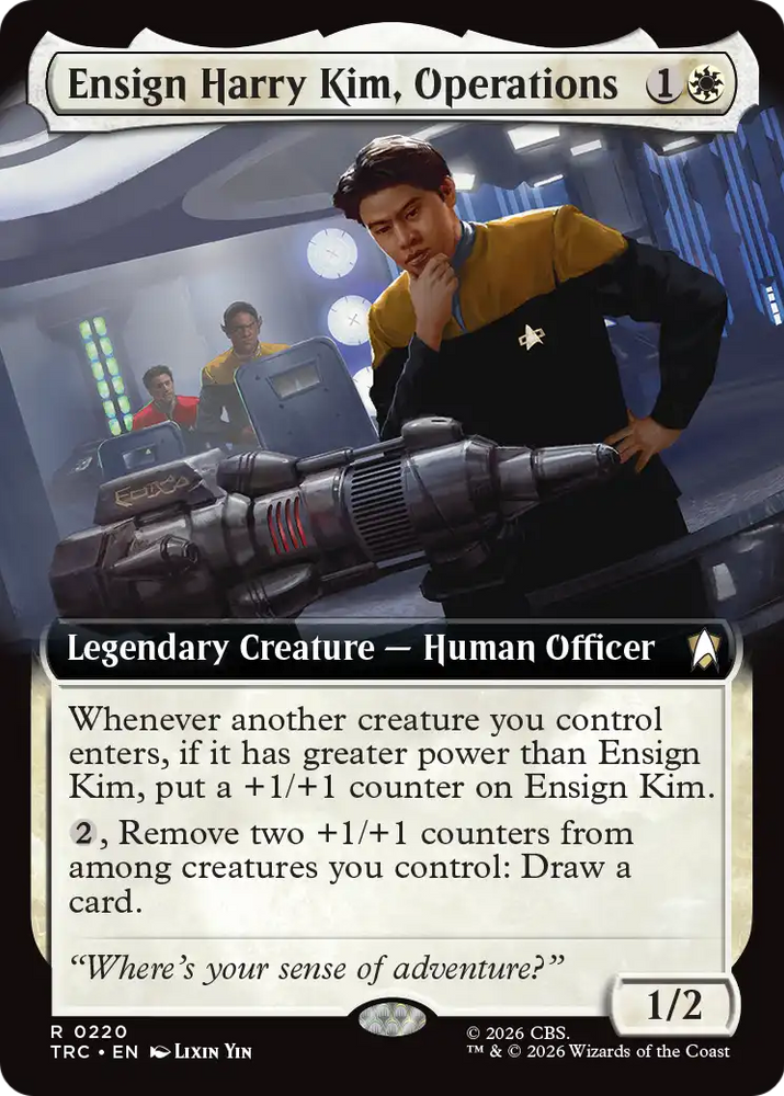 Ensign Harry Kim, Operations (Extended Art) [Star Trek Commander]