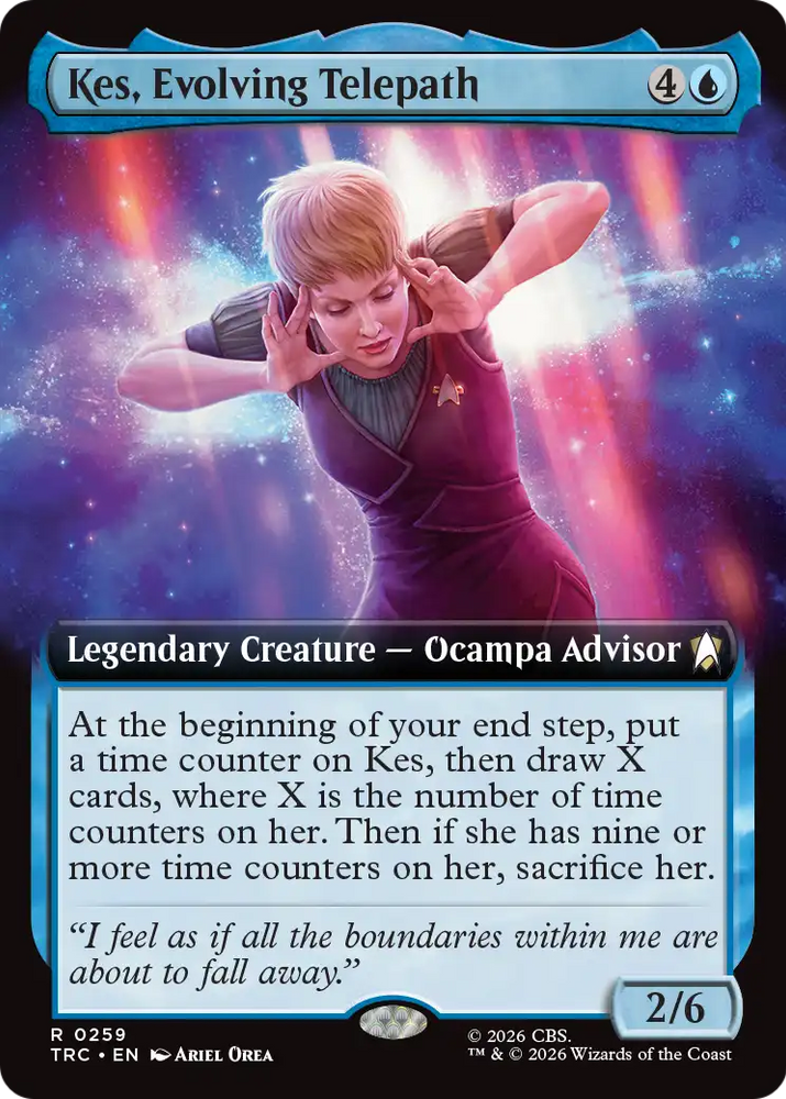 Kes, Evolving Telepath (Extended Art) [Star Trek Commander]