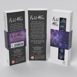 Q Workshop Full Art RPG Dice Set Stardust