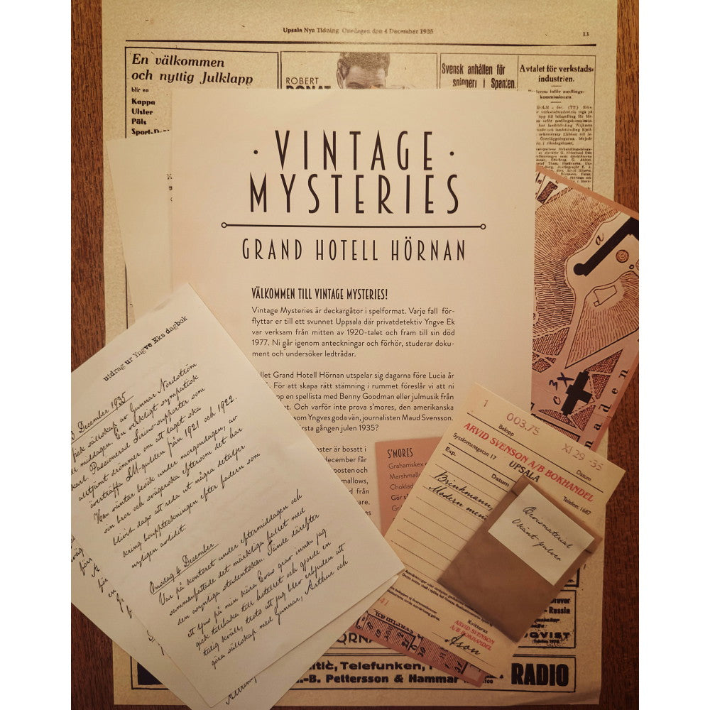 Vintage Mysteries - Grand Hotell Hörnan