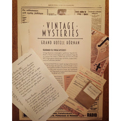 Vintage Mysteries - Grand Hotell Hörnan