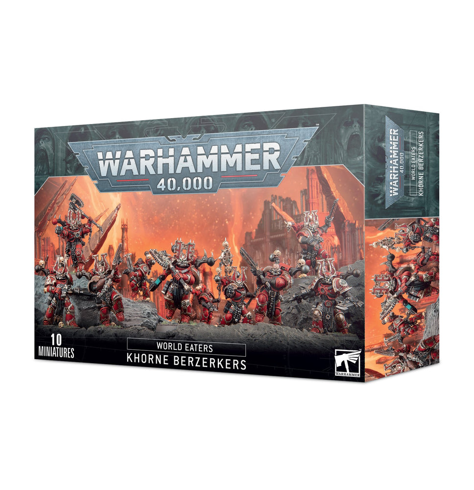 Warhammer 40k World Eaters Khorne Berserkers