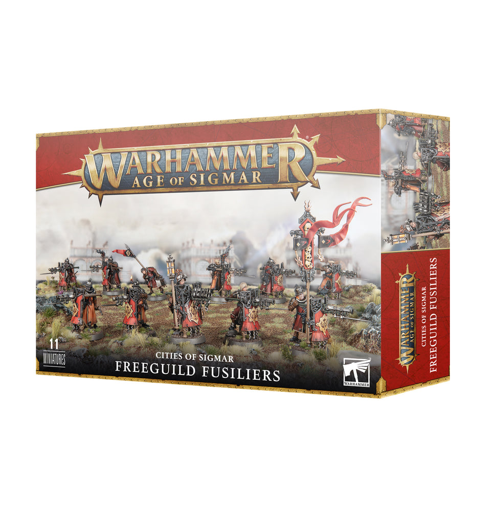 Warhammer AOS Cities of Sigmar Freeguild Fusiliers
