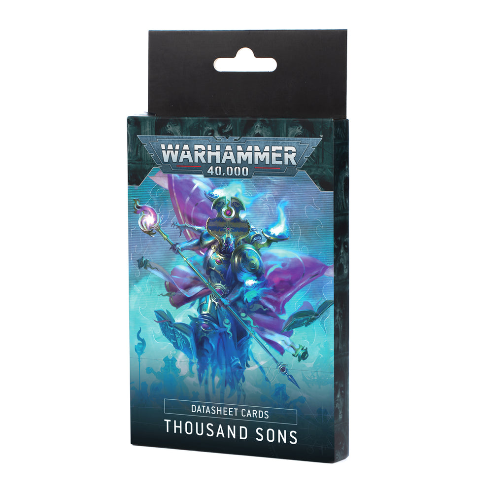 Warhammer 40k Datasheet Cards: Thousand Sons