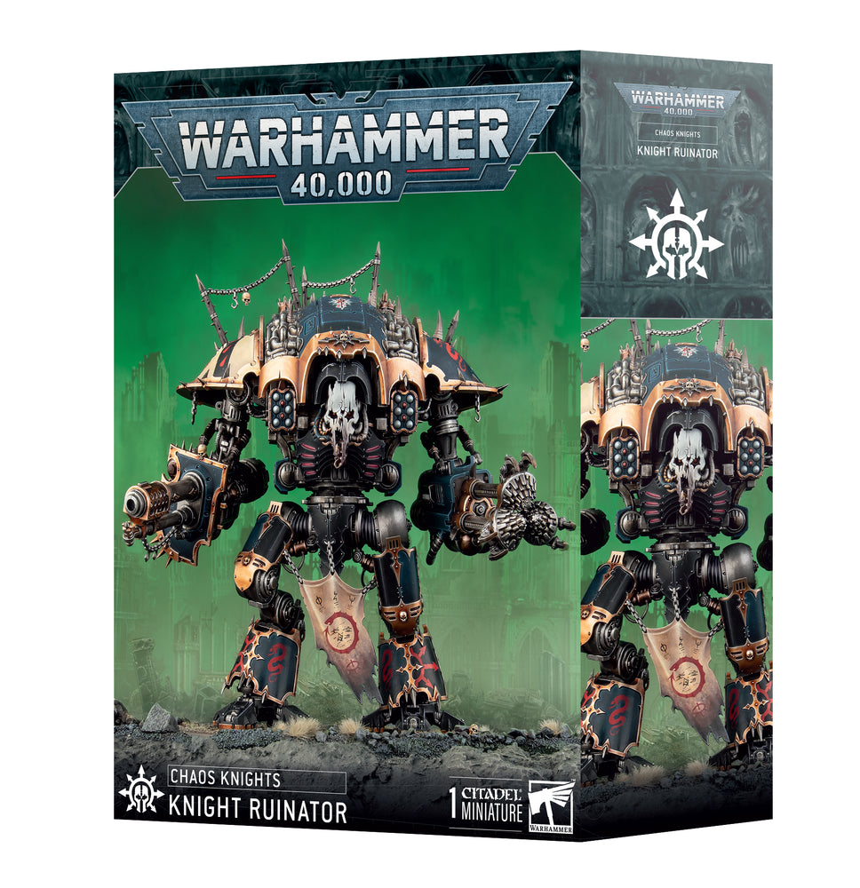 Warhammer 40k Chaos Knights: Knight Ruinator