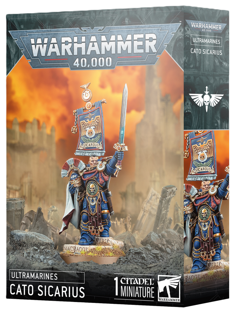 Warhammer 40k Ultramarines Cato Sicarius