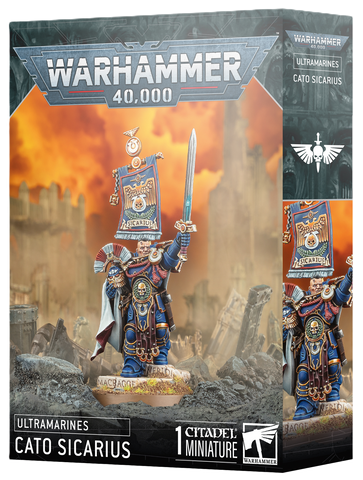 Warhammer 40k Ultramarines Cato Sicarius