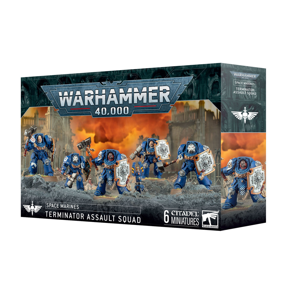 Warhammer 40k Space Marines Terminator Assault Squad (2025)