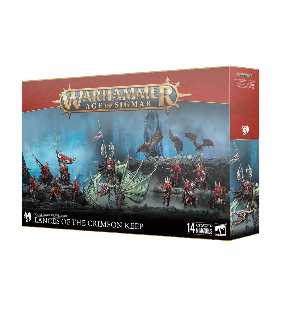 Warhammer AOS: Soulblight Gravelords: Lances of the Crimson Keep