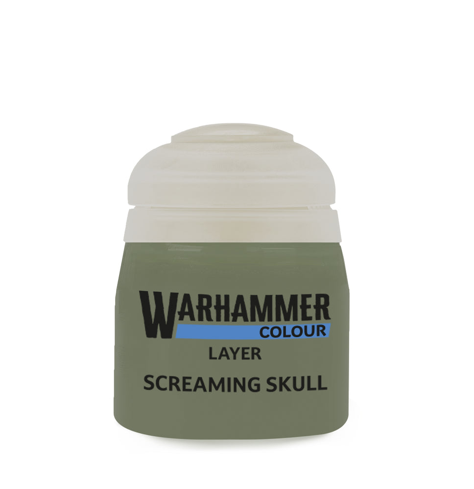 Warhammer Colour: Layer Screaming Skull