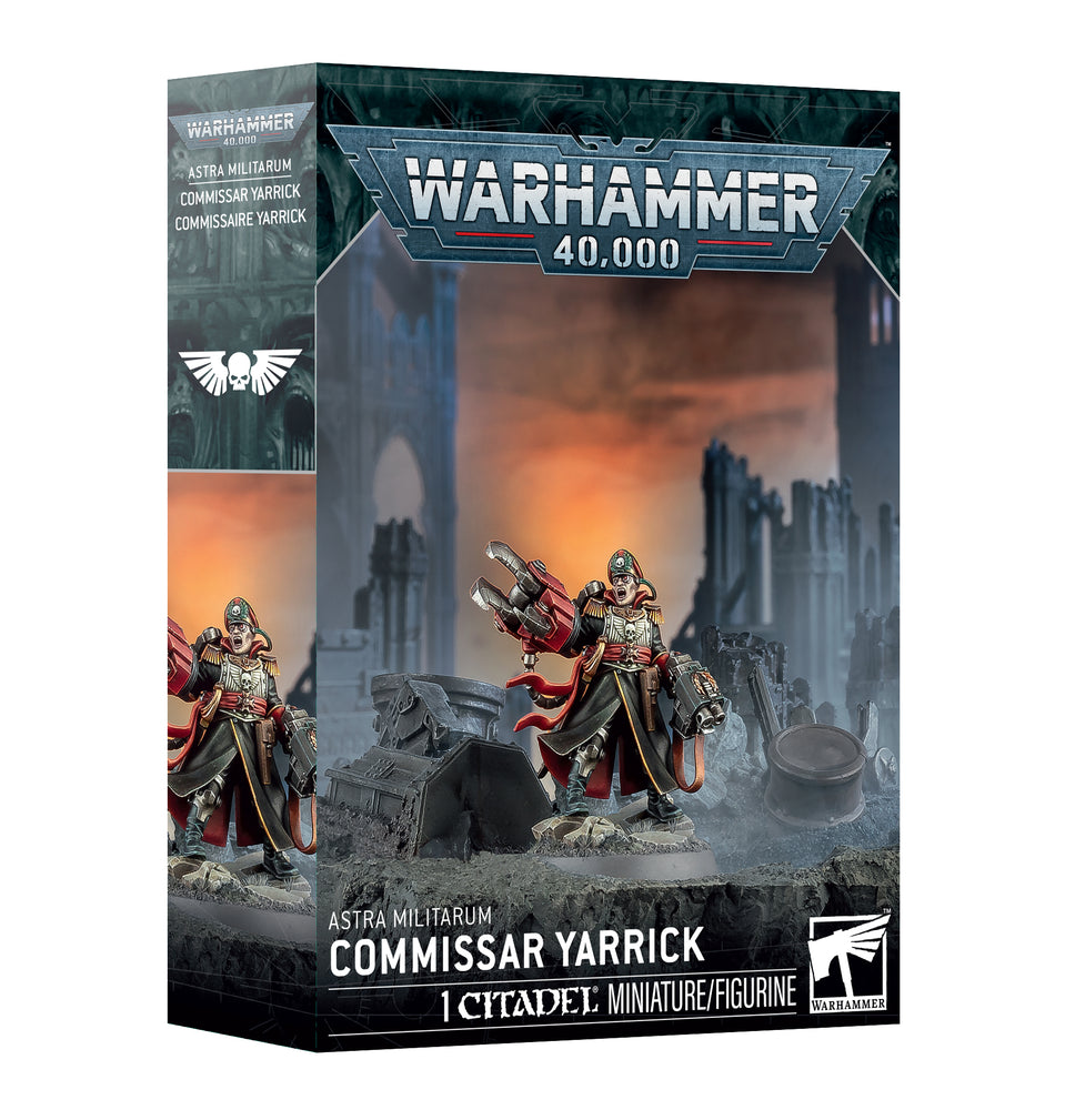 Warhammer 40k Astra Militarum Commissar Yarrick