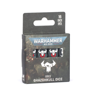 Warhammer: Orks Ghazghkull Dice set