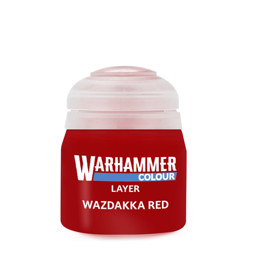 Warhammer Colour: Layer Wazdakka Red