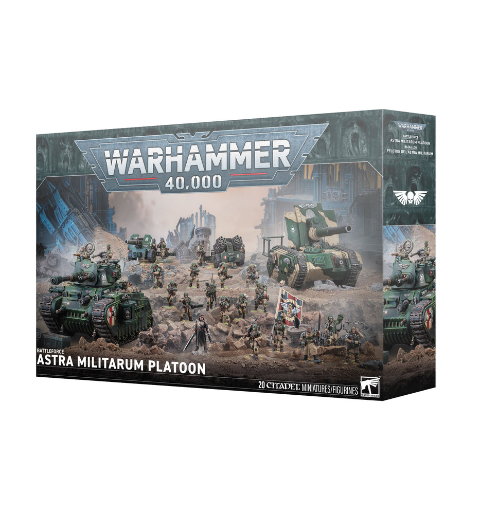 Warhammer 40k: Battleforce - Astra Militarum Platoon