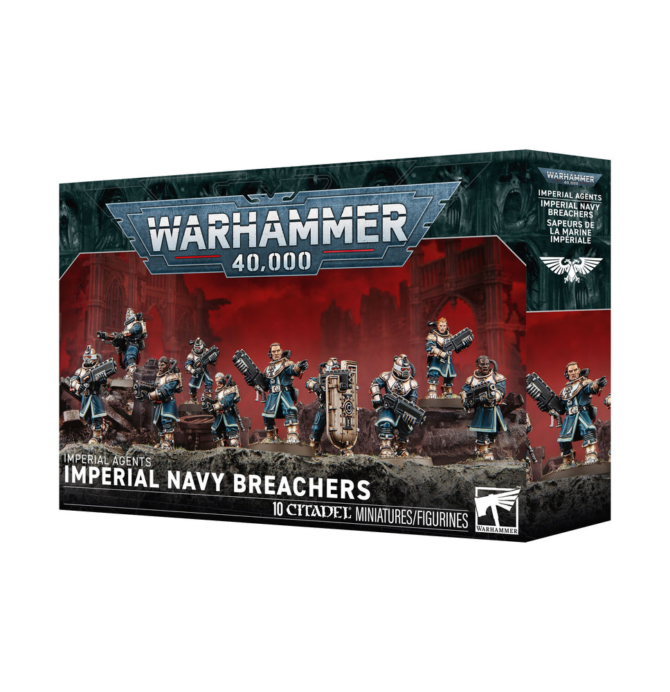 Warhammer 40k Imperial Agents Imperial Navy Breachers