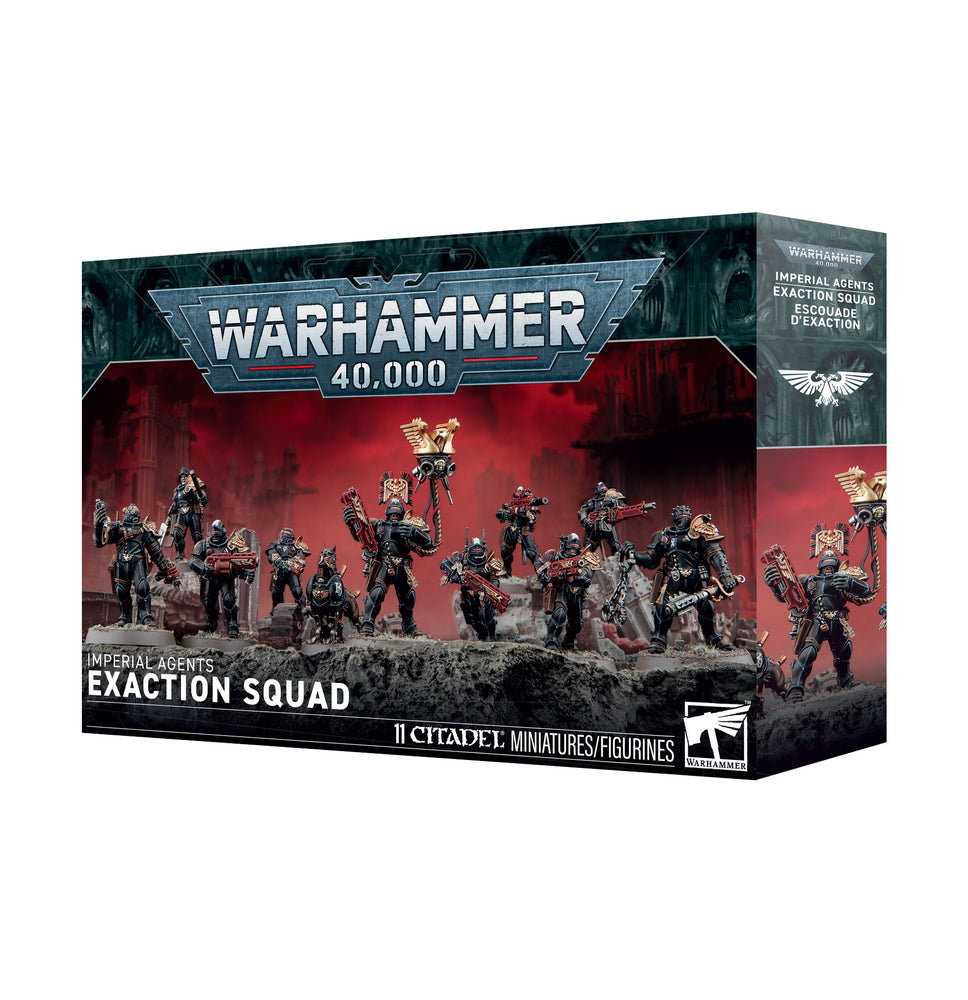 Warhammer 40k Imperial Agents Exaction Squad