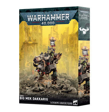 Warhammer 40k Orks Big Mek Dakkarig