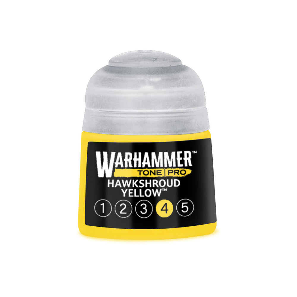Warhammer Colour: Tone Pro Hawkshroud Yellow 4